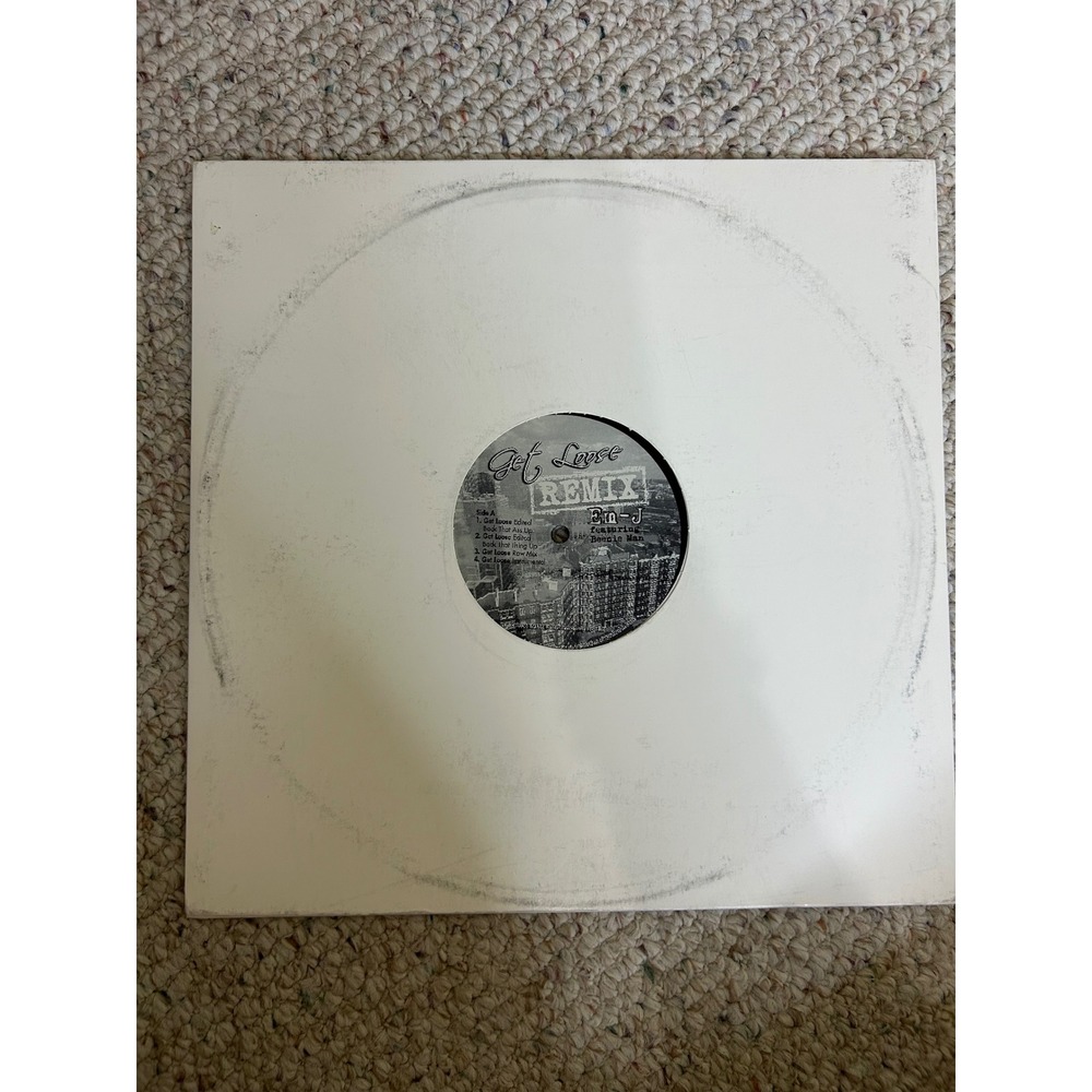 En-J Featuring Beenie Man Get Loose Remix 12" Vinyl Single Hip Hop Reggae